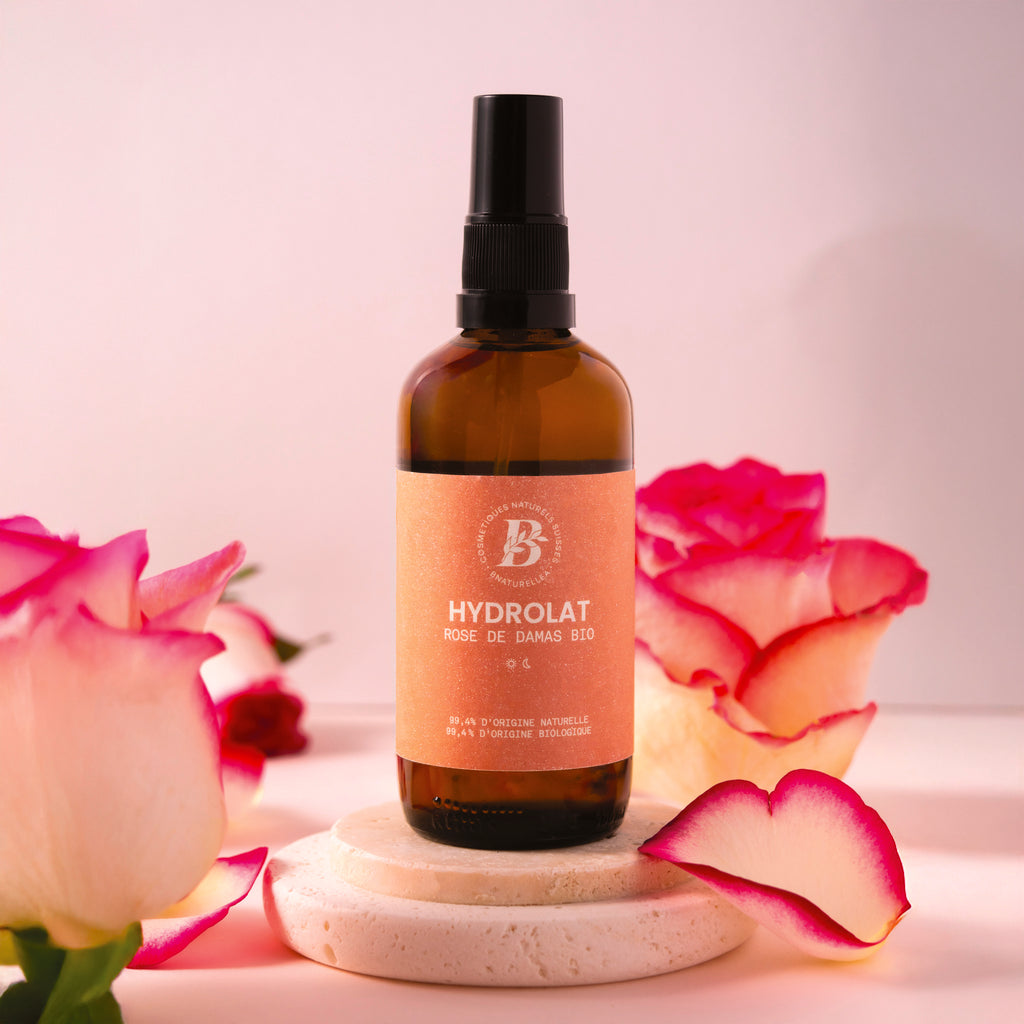 Organic Damascus rose hydrosol