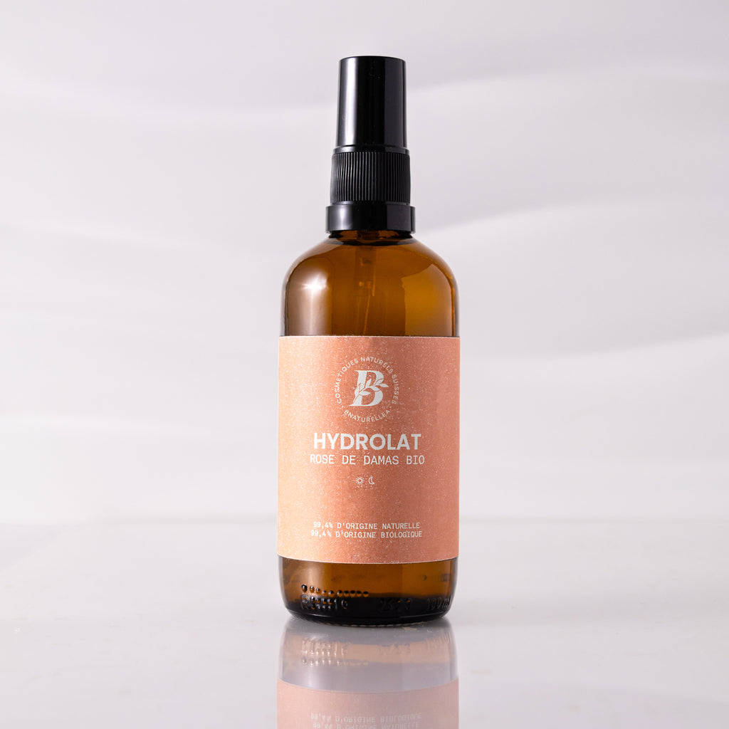 Organic Damascus rose hydrosol