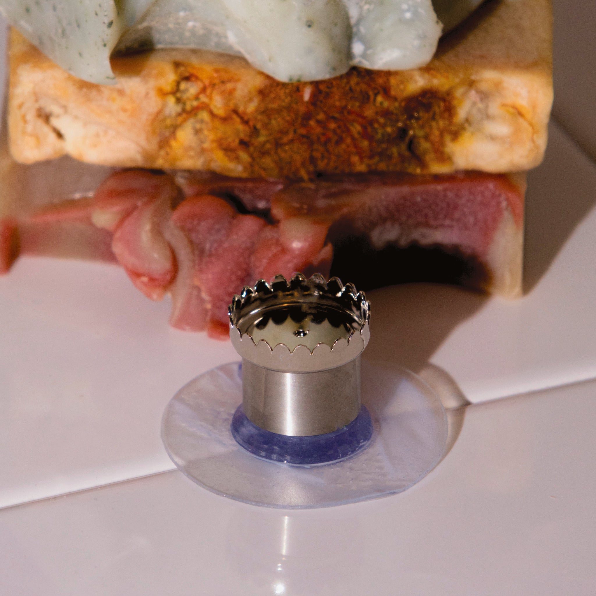 Magnetische Seifenschale